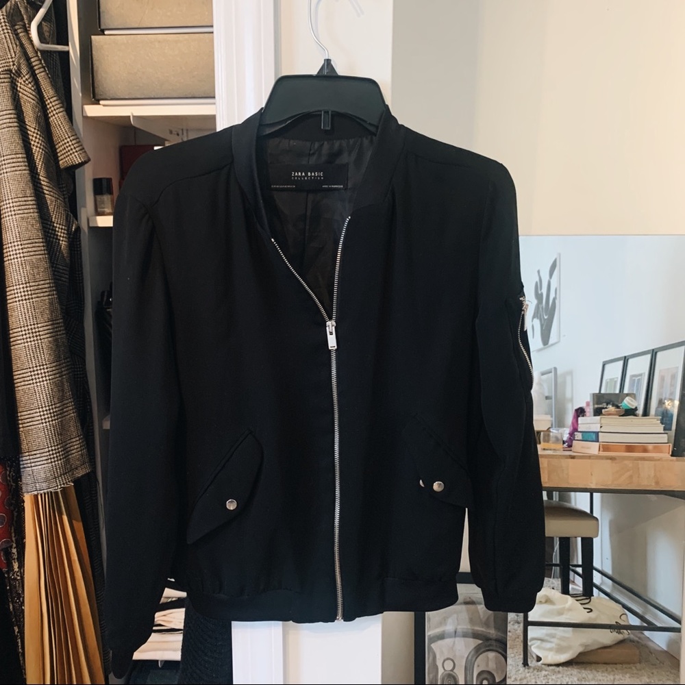 Zara light bomber jacket